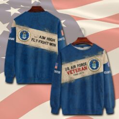 US Air Force , Service Before Self - Sweatshirt