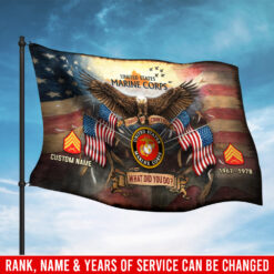 US Marine Corps, All Gave Some, Some Gave All - Flying Flag 3×5 Feet(90×150 Cm)