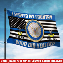 US Navy, E 4 Gold - Flying Flag 3×5 Feet(90×150 Cm)