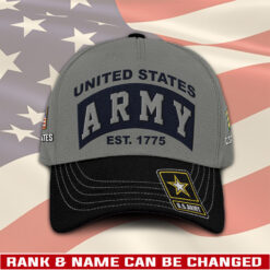 US Army, No One Fights Alone - Embroidered Classic Cap