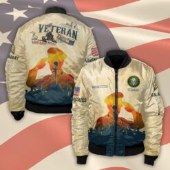 US Army, E 7 Army Sergeant First Class - Bomber Jacket