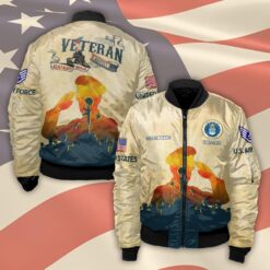 US Air Force , No One Gets Left Behind - Bomber Jacket