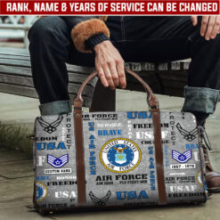 US Air Force, No One Fights Alone - Travel Bag - Size L: 20.4 x 9.4 x 10.2 inches