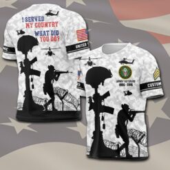 US Army, Freedom Over Fear - T-Shirt