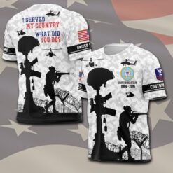 US Coast Guard, E 4 Gold - T-Shirt