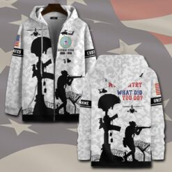 US Coast Guard, Honoring All Who Served - Zip Hoodie
