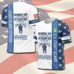 US Coast Guard, Land Of The Free, Because Of The Brave - T-Shirt