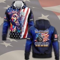 US Coast Guard, Served With Pride - Hoodie