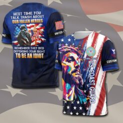 US Coast Guard, Proud Veteran - T-Shirt