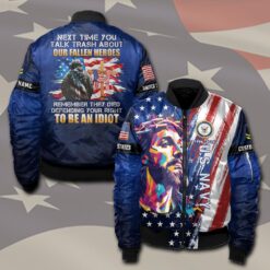 US Navy, Remember - Honor - Respect - Bomber Jacket