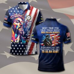 US Navy, E 4 Red - Polo Shirt