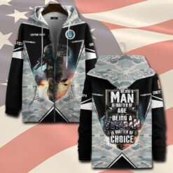 US Air Force , Always Remember, Never Forget - Zip Hoodie