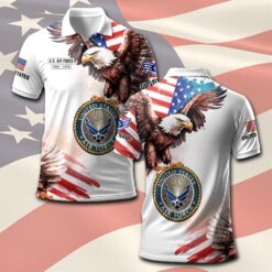 US Air Force , Life And Pride - Polo Shirt