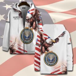 US Air Force , All Gave Some, Some Gave All - Zip Hoodie