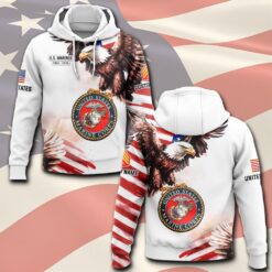 US Marine Corps, E 2 Marines Private First Class - Hoodie