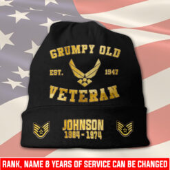 US Air Force , E 2 Air Force Airman - Full-Printed Beanie Hat