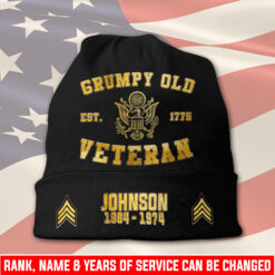 US Army, No One Fights Alone - Full-Printed Beanie Hat