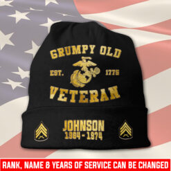 US Marine Corps, Semper Fidelis - Full-Printed Beanie Hat