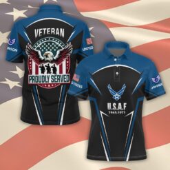 US Air Force , Service Before Self - Polo Shirt