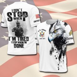 US Army, O 3 Army Captain - T-Shirt