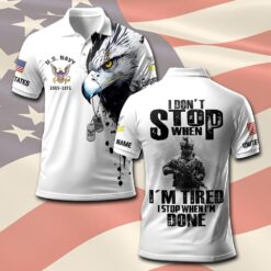 US Navy, Semper Fortis - Polo Shirt