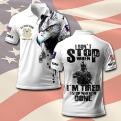 US Coast Guard, Duty, Honor, Country - Polo Shirt