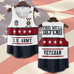 US Army, E 6 Army Specialist - Tank-Top