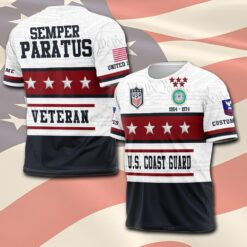 US Coast Guard, E 3 Blue - T-Shirt