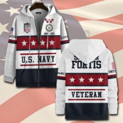 US Navy, Thank a Veteran - Zip Hoodie