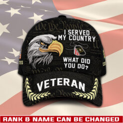 US Army, E 7 Army Sergeant First Class - Classic Cap