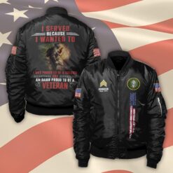 US Army, All Gave Some, Some Gave All - Bomber Jacket