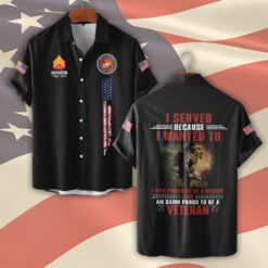 US Marine Corps, Life And Pride - Short Sleeve Button Shirt