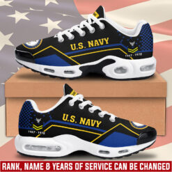 US Navy, E 7 Red - Air Max Plus Shoes