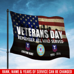 US Coast Guard, E 7 Red - Flying Flag 3×5 Feet(90×150 Cm)