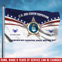 US Air Force , Defender of Freedom - Flying Flag 3×5 Feet(90×150 Cm)
