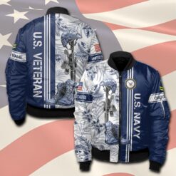 US Navy, No One Gets Left Behind - Bomber Jacket