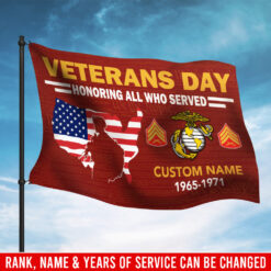 US Marine Corps, E 4 Marines Corporal - Flying Flag 3×5 Feet(90×150 Cm)