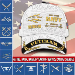 Navy Rating, E 3 Blue - Classic Cap