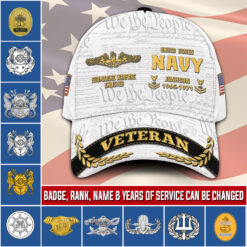 Navy Badge, Lest We Forget - Classic Cap