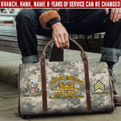 Army Branch, Remember - Honor - Respect - Travel Bag - Size L: 20.4 x 9.4 x 10.2 inches