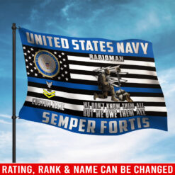Navy Rating, E 2 White - Flying Flag 3×5 Feet(90×150 Cm)