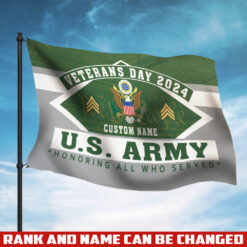 US Army, Freedom Over Fear - Flying Flag 3×5 Feet(90×150 Cm)