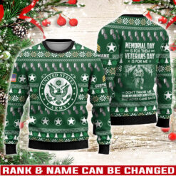 US Army, E 9 Army Command Sergeant Major - Knitted Sweater