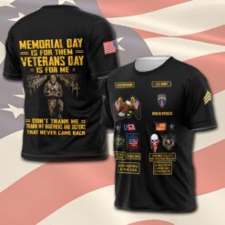 Army Division, E 6 Army Specialist - T-Shirt