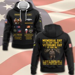Navy Badge, No One Gets Left Behind - Hoodie