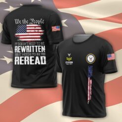 US Navy, E 9 Gold - T-Shirt