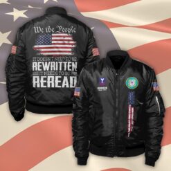 US Coast Guard, All Gave Some, Some Gave All - Bomber Jacket