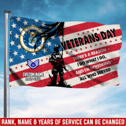 US Air Force , We Own The Sky - Flying Flag 3×5 Feet(90×150 Cm)