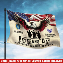 US Air Force , Honor, Duty, Service - Flying Flag 3×5 Feet(90×150 Cm)