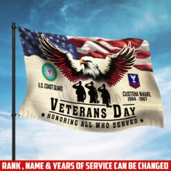 US Coast Guard, Proud To Have Served - Flying Flag 3×5 Feet(90×150 Cm)